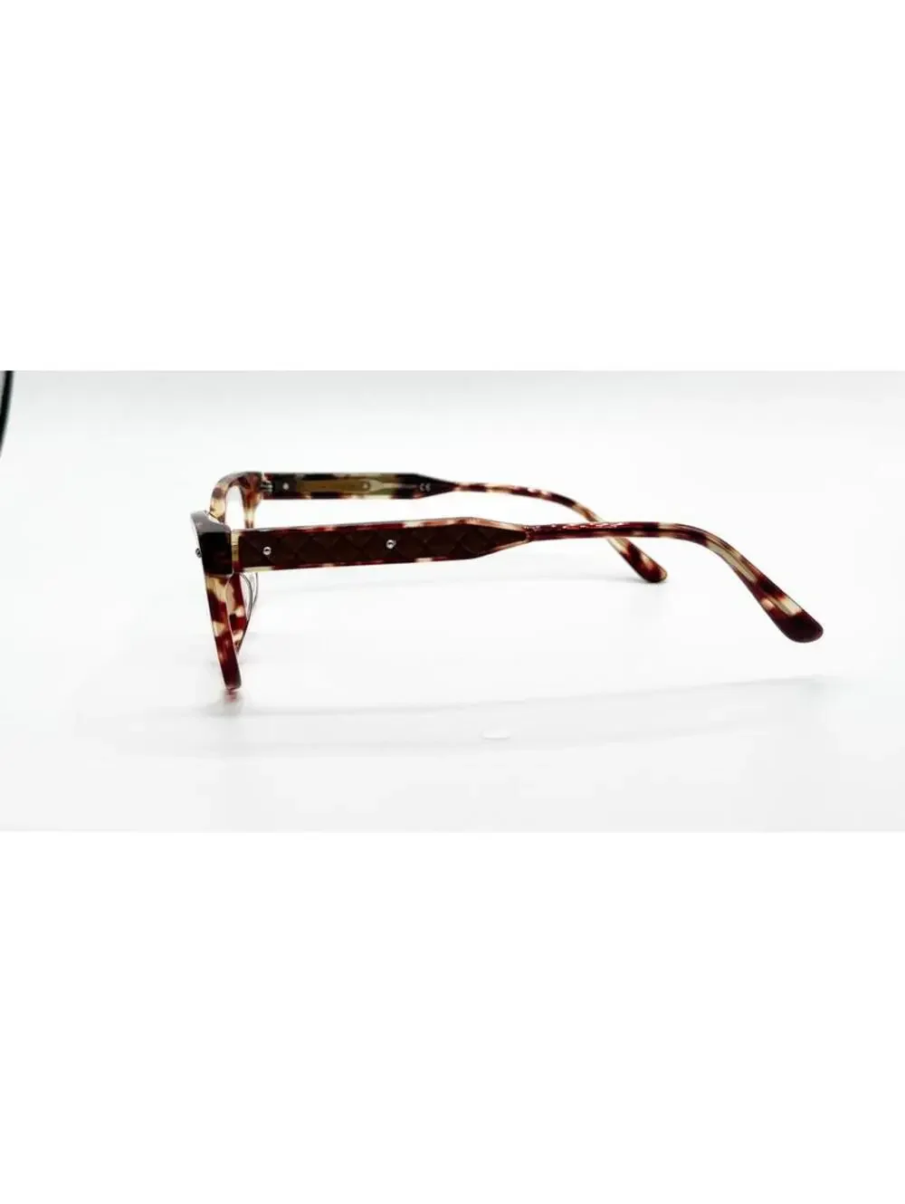 Bottega Veneta Bv0016Oa 005 Shiny Honey Havana Authentic Eyeglasses 53-15-145 - Picture 2 of 5